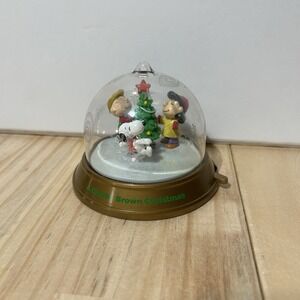 Vtg 1999 Very Merry Whirl-Arounds Charlie Brown Christmas Spinning Ornament